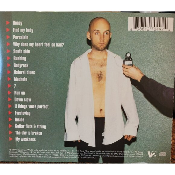 Moby Play CD 1999 V2 Electronic Dance Music Including Honey Porcelain 37191cd - Picture 2 of 2